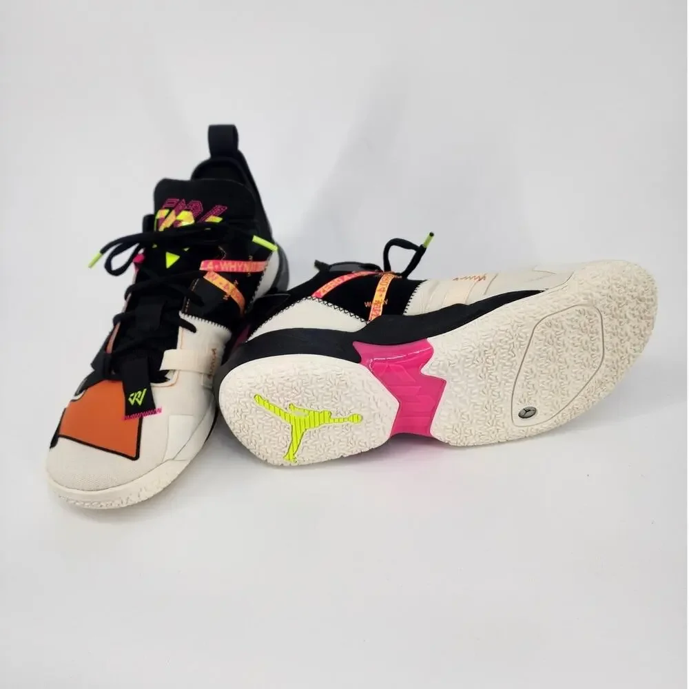 Jordan Why Not Zer0.4 Basketball Shoe Pale Ivory/Black/Orange Men’s 9.5